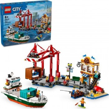 LEGO® City Seaside Harbor With Cargo Ship (60422)