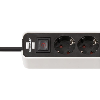 Brennenstuhl Ecolor USB 4 θέσεων καλώδιο 1,5m με διακόπτη και 2 θύρες USB-C white black (1153240126) Brennenstuhl Ecolor USB 4 θέσεων καλώδιο 1,5m με διακόπτη και 2 θύρες USB-C white black (1153240126)