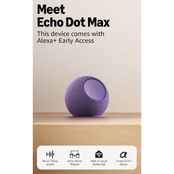 Amazon Echo Dot Max (2025) Alexa speaker Amethyst (B0DKLDMHYB) Amazon Echo Dot Max (2025) Alexa speaker Amethyst (B0DKLDMHYB)