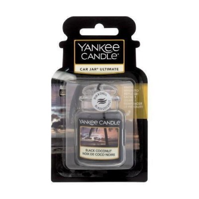 Yankee Candle Car Jar αρωματικό χώρου αυτοκινήτου  Black Coconut