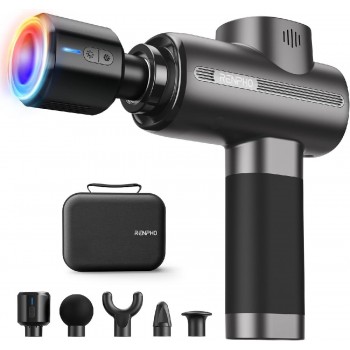 Renpho Massage Gun Power + Thermacool black  (PEU-R-C001SH-BK)