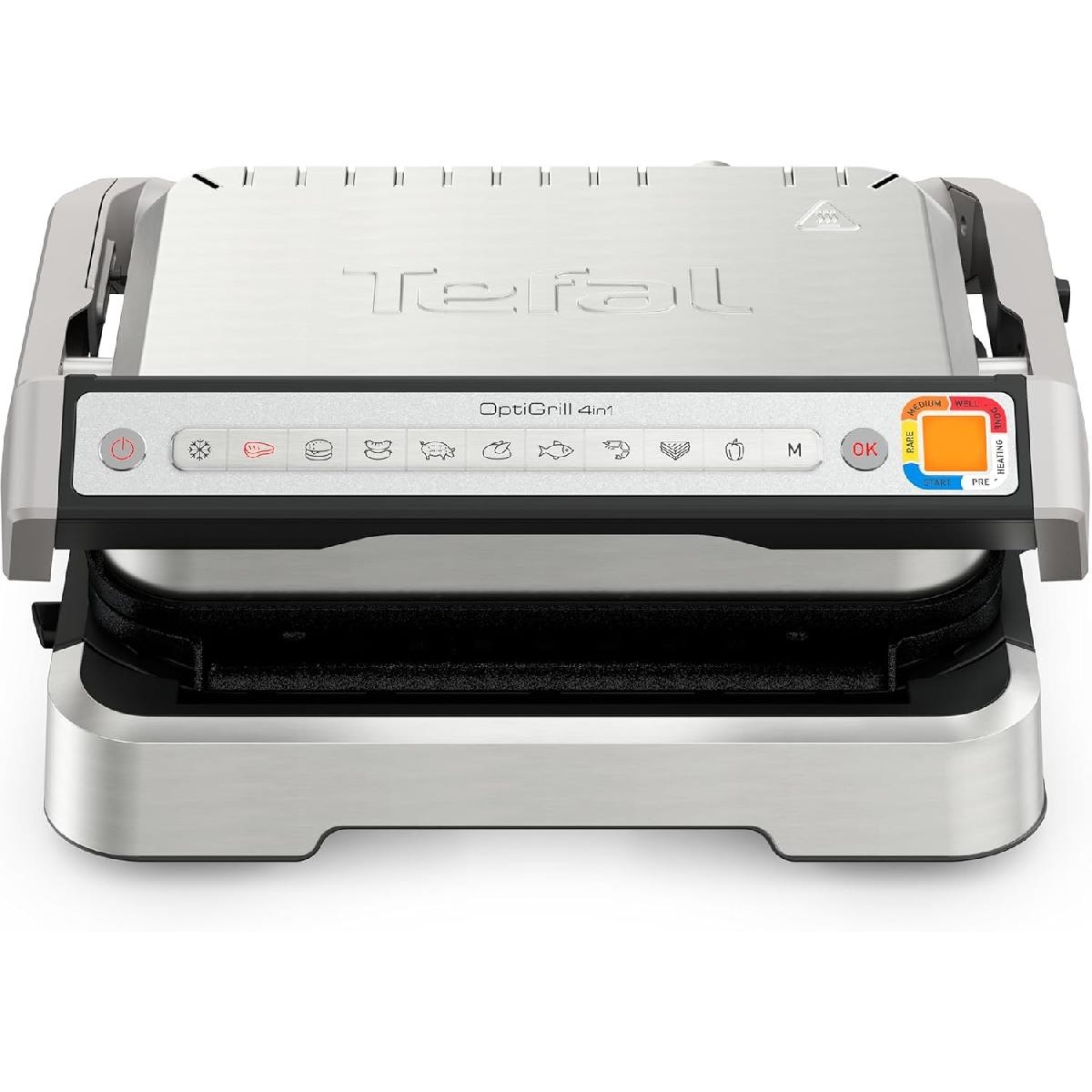 Tefal GC774D10 OptiGrill 4in1 Τοστιέρα-Γκριλιέρα 2100 watt silver