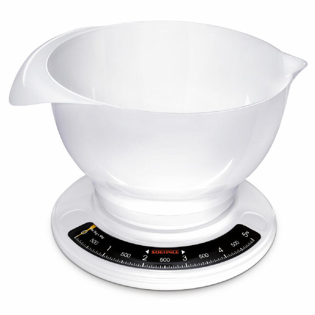 Soehnle Culina Pro Ζυγαριά Κουζίνας 5kg white (65054)