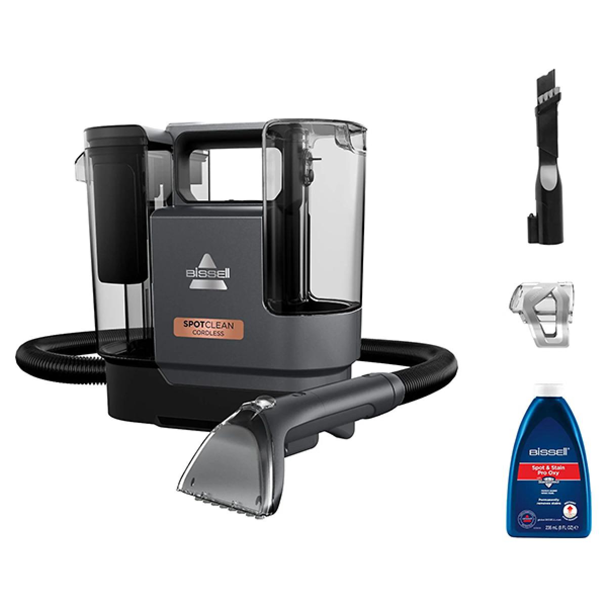 Bissell 3681N SpotClean Cordless ασύρματο φορητό καθαριστικό χαλιών και ταπετσαριών