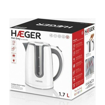 Haeger EK-22G.019A Βραστήρας 1.7 lt 2200 watt Hot Grey