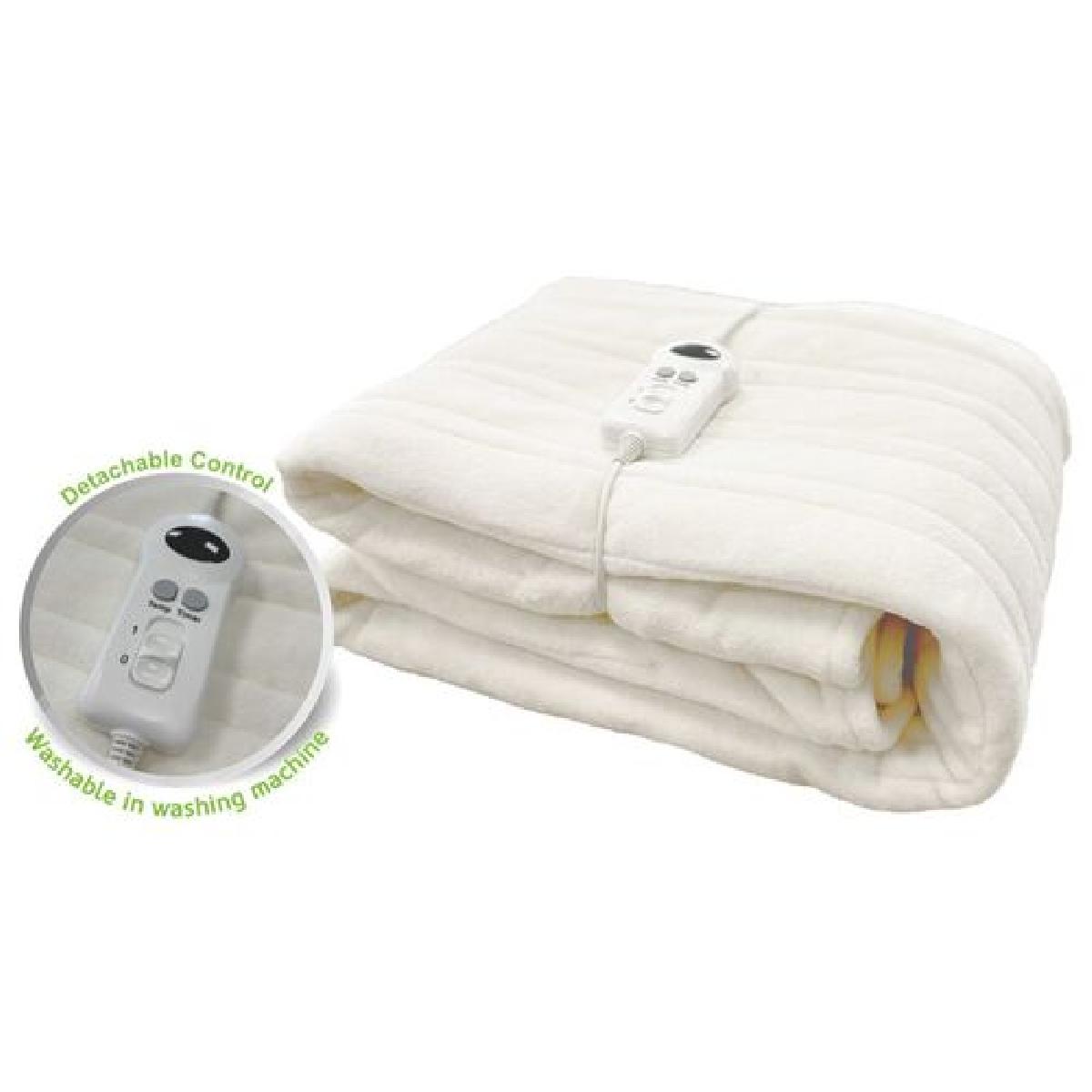 Haeger cozy plus EB-180.002A Ηλεκτρική Ημίδιπλη Κουβέρτα white 120 watt 180x130cm