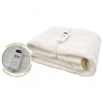 Haeger cozy plus EB-180.002A Ηλεκτρική Ημίδιπλη Κουβέρτα white 120 watt 180x130cm