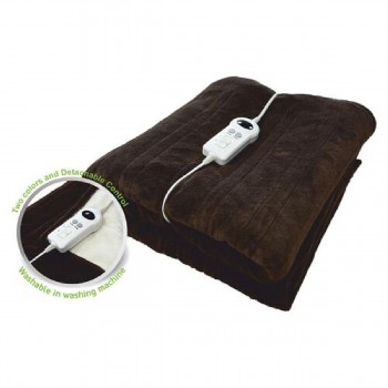 Haeger cozy winter EB-162.001A  Ηλεκτρική Ημίδιπλη Κουβέρτα brown 100 watt 162x122cm