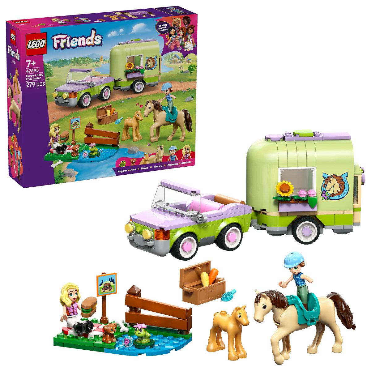 LEGO® Friends Horse & Baby Foal Trailer (42695) LEGO® Friends Horse & Baby Foal Trailer (42695)