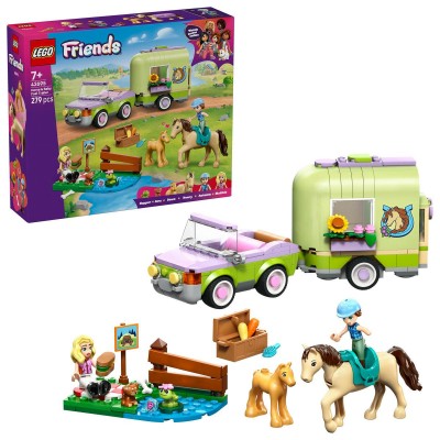LEGO® Friends Horse & Baby Foal Trailer (42695)