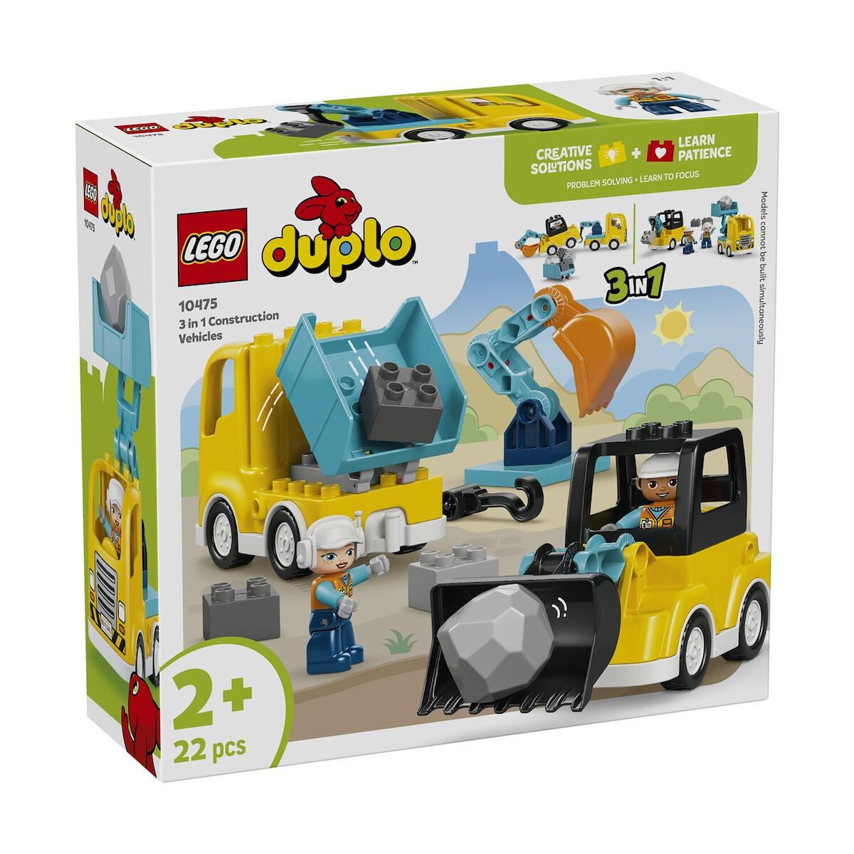 LEGO® Duplo 3in1 Construction Vehicles (10475)