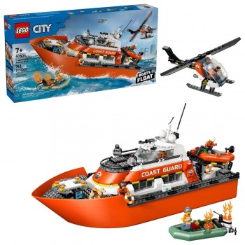 LEGO® City Coast Guard Rescue Boat & Helicopter (60504)