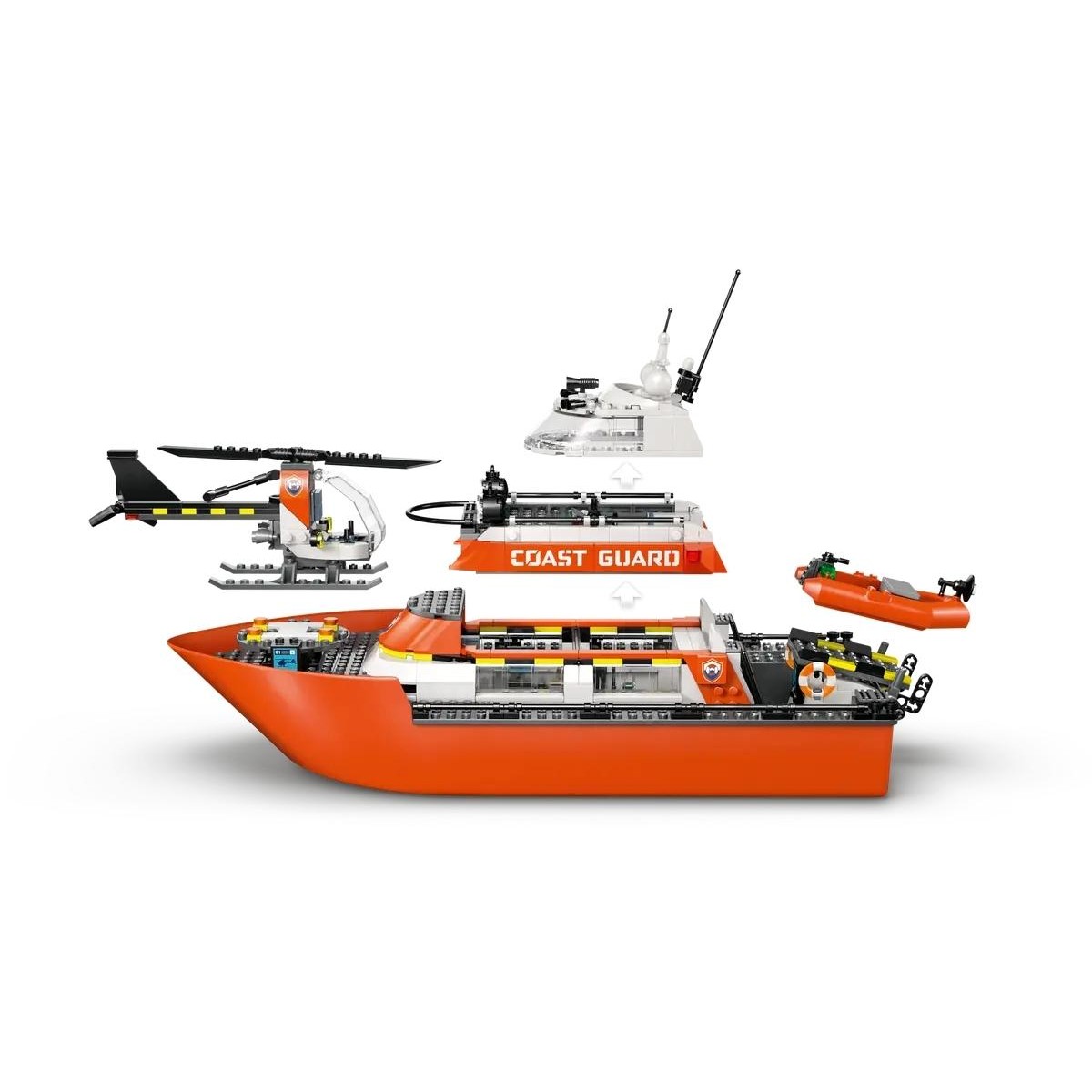 LEGO® City Coast Guard Rescue Boat & Helicopter (60504)