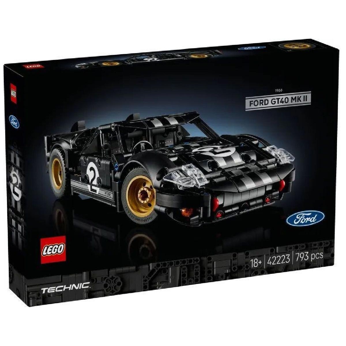 LEGO® LEGO Technic 1966 Ford GT40 MK II Race Car (42223) LEGO® LEGO Technic 1966 Ford GT40 MK II Race Car (42223)