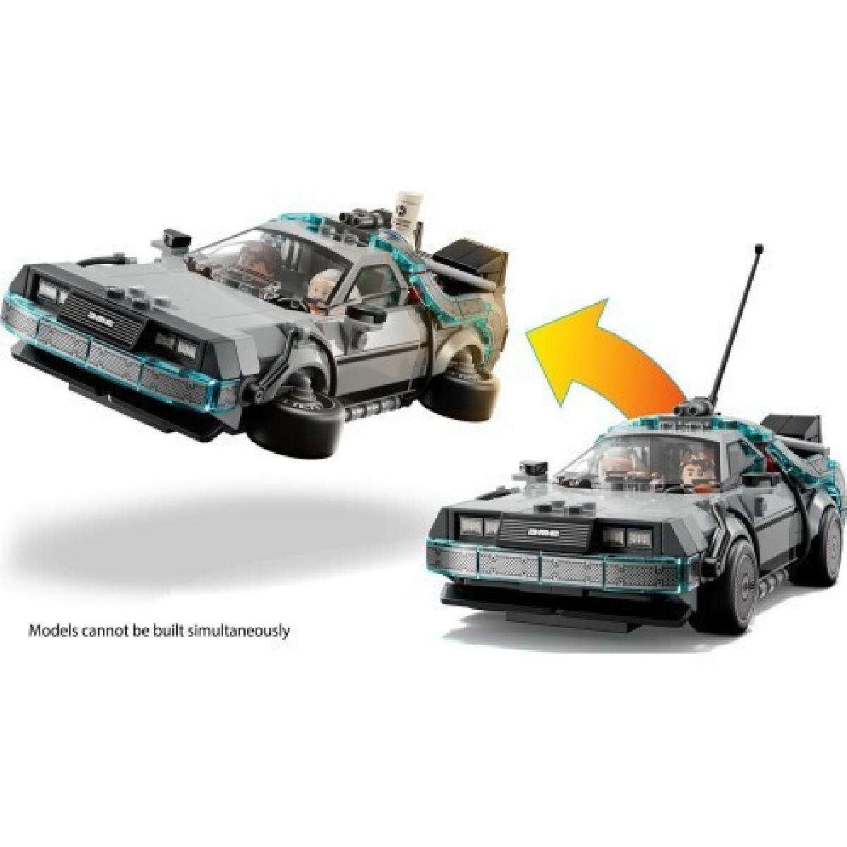 LEGO Speed Champions Time Machine from Back to the Future (77256)