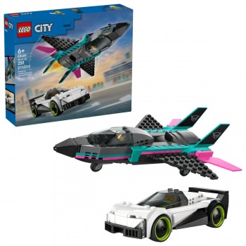 LEGO® City Jet vs. Car (60489)