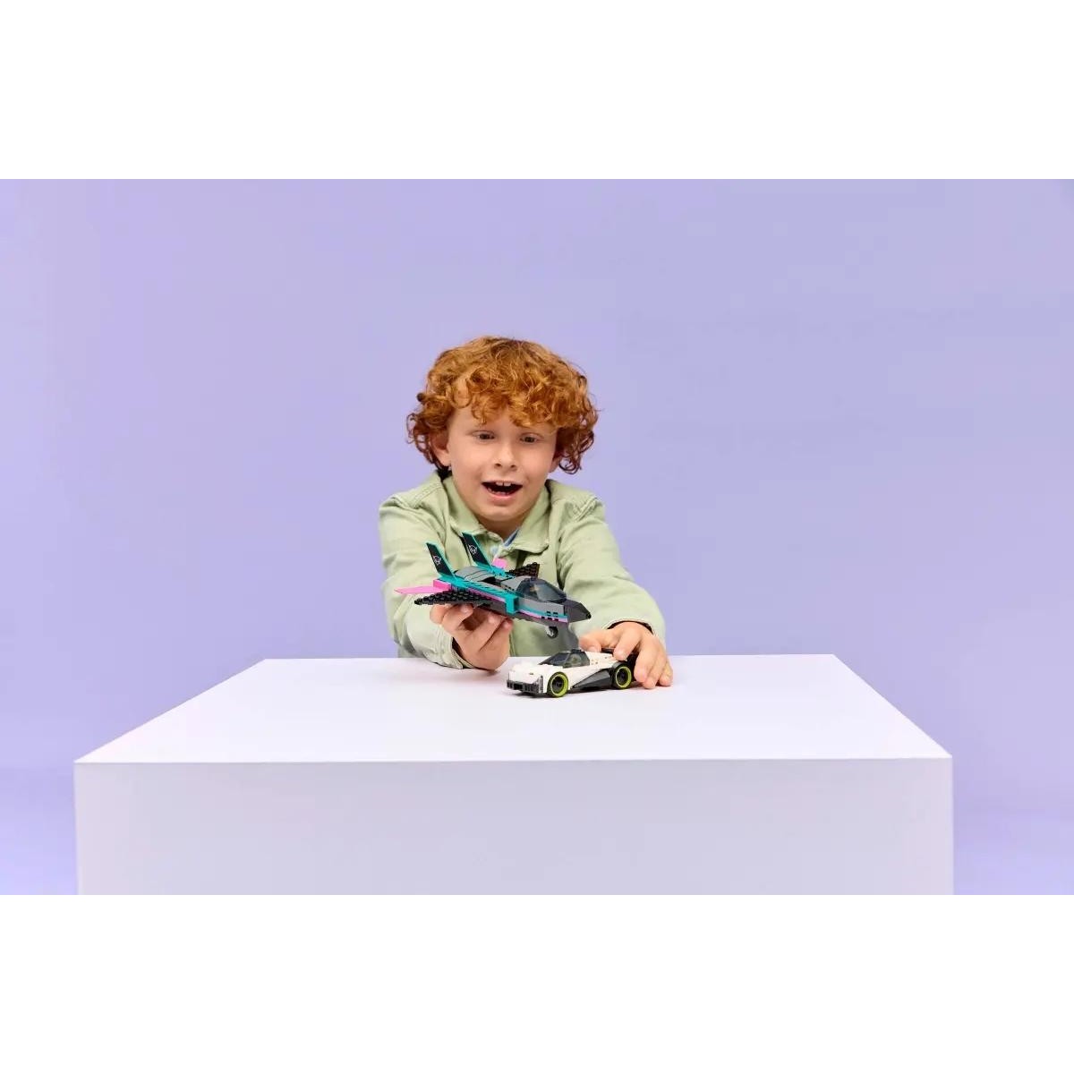 LEGO® City Jet vs. Car (60489)