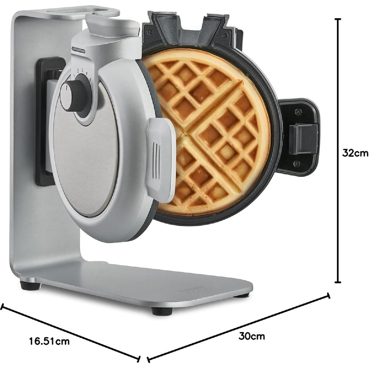 Caso WaffleUp Βαφλιέρα 800 watt inox (2932)