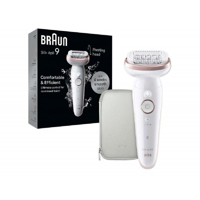 Braun Silk-epil Series 9 SES9-000 Αποτριχωτική Μηχανή white gold