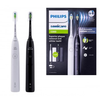 Philips HX7109/01 Sonicare 5300 Ηλεκτρική Οδοντόβουρτσα duopack black & white Philips HX7109/01 Sonicare 5300 Ηλεκτρική Οδοντόβουρτσα duopack black & white