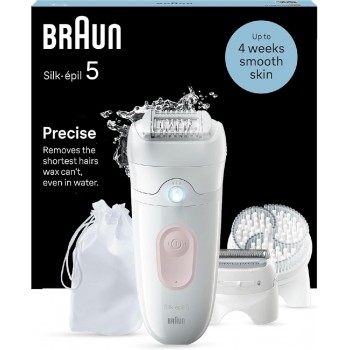 Braun Silk-epil 5 SE5-060 epilator White/Flamingo
