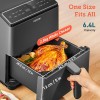 Cosori Dual Blaze CAF-P583S Air Fryer, 6.4 lt black (CAF-P583S-KEUR)