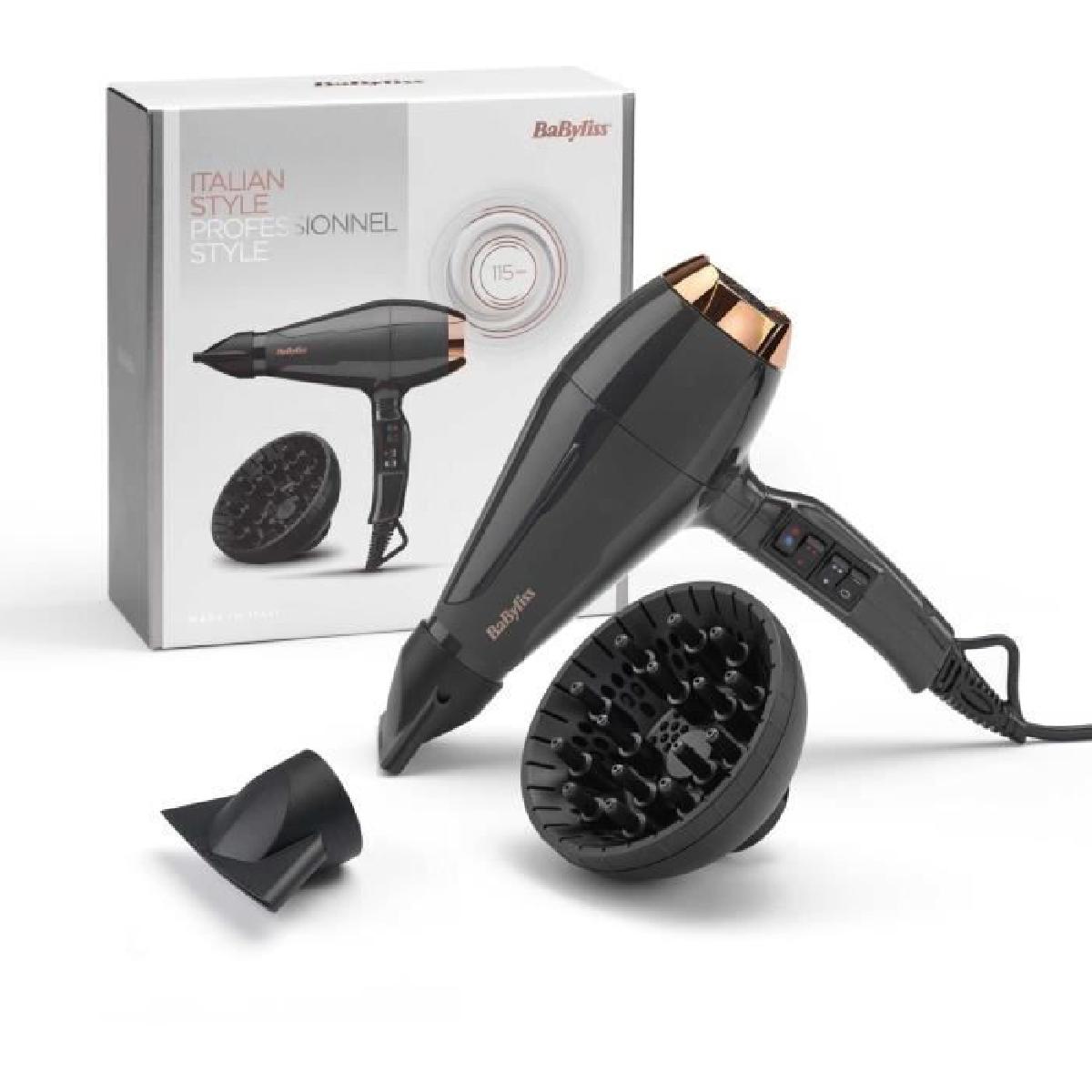 Babyliss Air Pro 6719DE Σεσουάρ 2200 watt grey gold