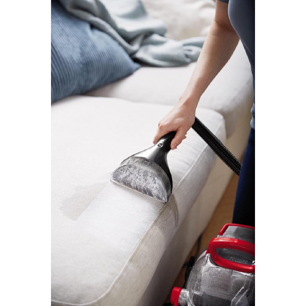 Bissell Vacuum Cleaner Spotclean Pro 1558N φορητή συσκευή πλύσης-απόρροφησης (υγρών/στερεών) 750 watt red black