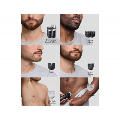 Braun All-in-one Series 5 AIO5540 9-in-1 Multigroom, Body, Hair, Beard Trimmer Black Braun All-in-one Series 5 AIO5540 9-in-1 Multigroom, Body, Hair, Beard Trimmer Black