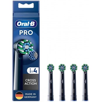 Oral-B Pro CrossAction Ανταλλακτικές Κεφαλές για Ηλ. Οδοντόβουρτσα 4τμχ (860236)