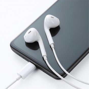 Mcdodo HP-6071 Element Series Type-c  Wired Earphone white