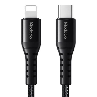 Mcdodo CA-5630 36 watt USB-C to Lightning Data Cable 0.2m black Mcdodo CA-5630 36 watt USB-C to Lightning Data Cable 0.2m black
