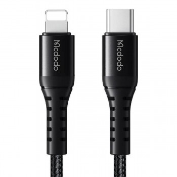 Mcdodo CA-5631 36 watt USB-C to Lightning Data Cable 1m black
