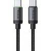 Mcdodo CA-4410 60 watt USB-C to USB-C Cable with Charging Light 1m black