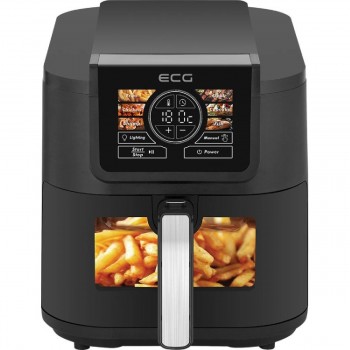 ECG AF 8020 Ai Slim Fry  Φριτέζα θερμού αέρα 8 lt 1800 watt black