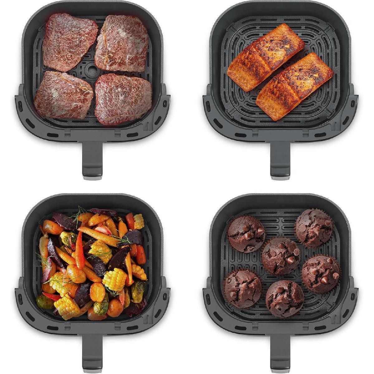 CASO Design AirFry 6.0 air fryer 6 lt 1700 watt black (3185) CASO Design AirFry 6.0 air fryer 6 lt 1700 watt black (3185)