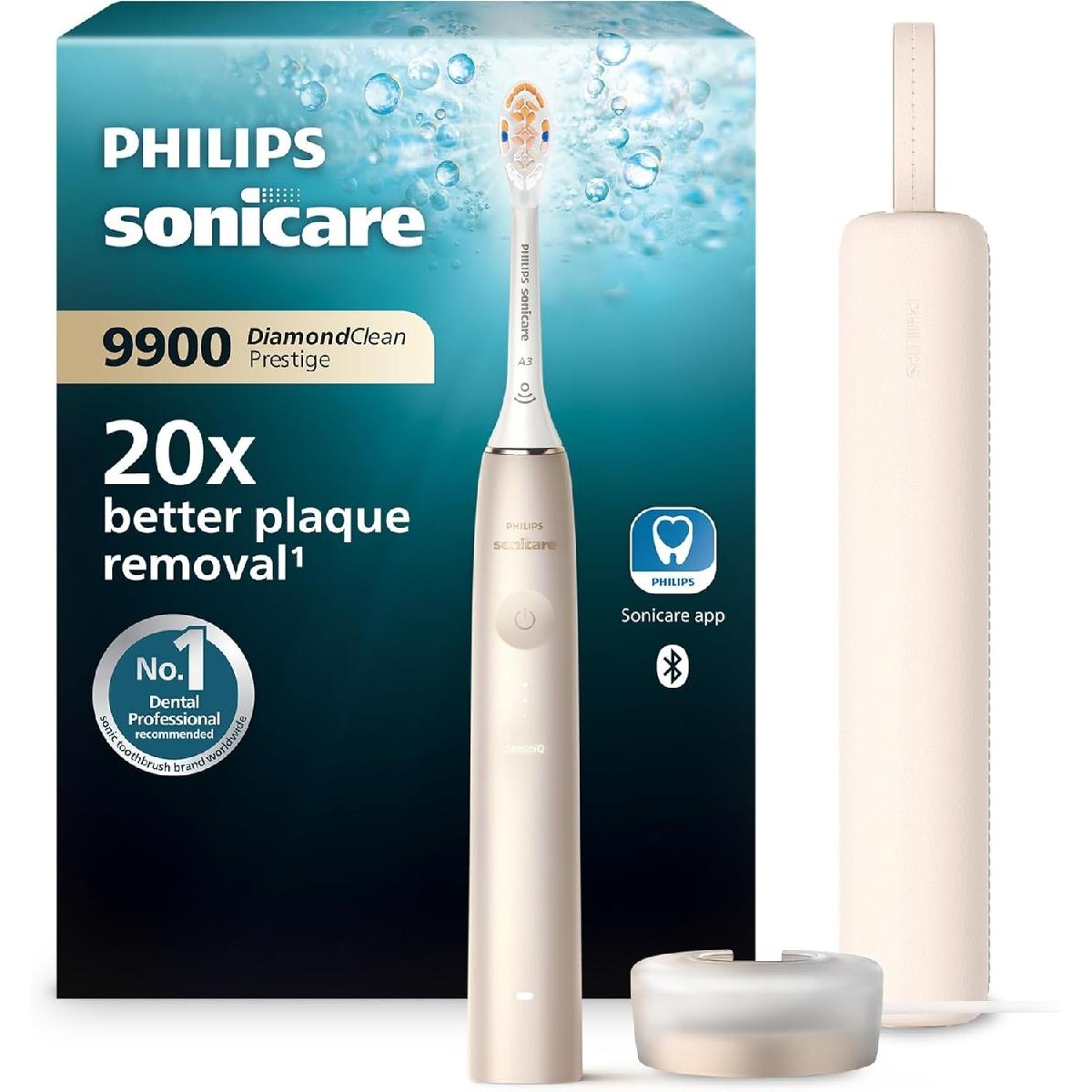 Philips HX9992/11 Sonicare DiamoncClean Prestige 9900 Ηλεκτρική Οδοντόβουρτσα Champagne Philips HX9992/11 Sonicare DiamoncClean Prestige 9900 Ηλεκτρική Οδοντόβουρτσα Champagne