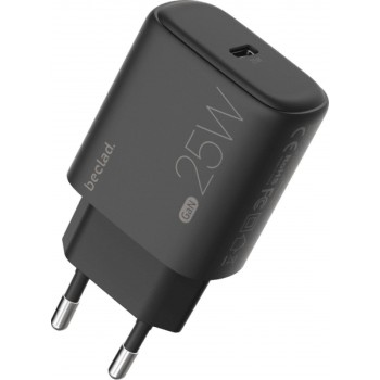Beclad BE-PT625BG Travel Adapter USB-C 25 watt black
