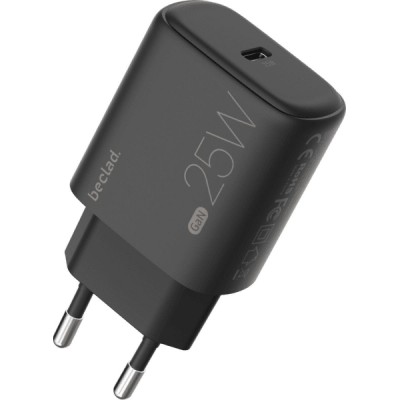 Beclad BE-PT625BG Travel Adapter USB-C 25 watt black