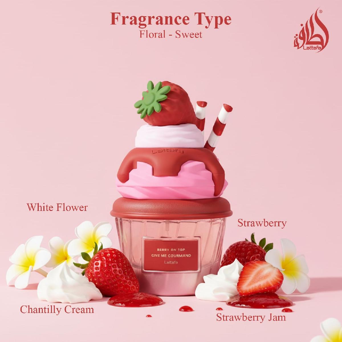 Lattafa Give Me Gourmand Berry On Top Eau de Parfum 75ml