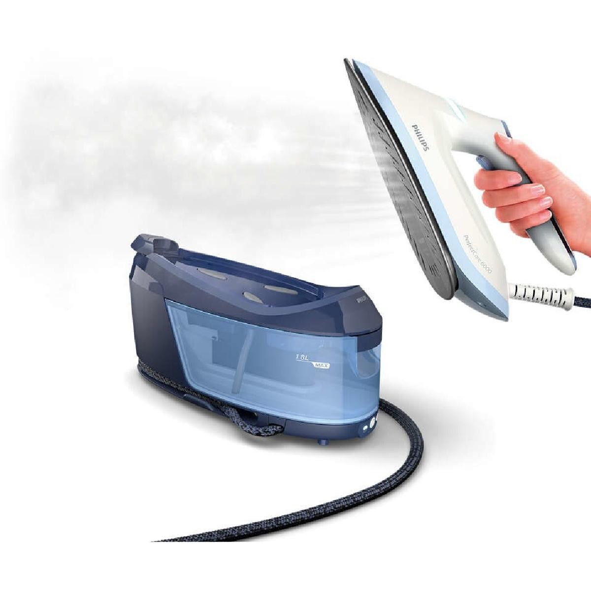 Philips PSG6026/20 PerfectCare 6000 Σύστημα Σιδερώματος 6.5bar