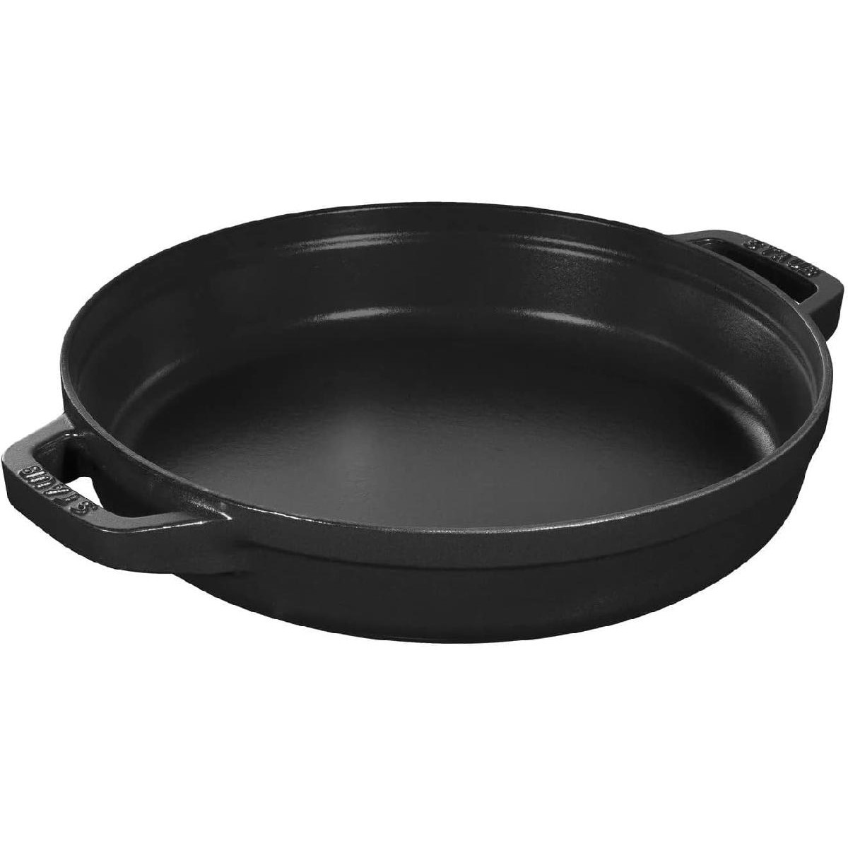 Staub Stackable Set 3 τμχ με cocotte, braiser & τηγάνι από Μαντέμι 24cm black (40508-386-0)