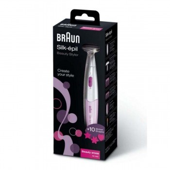Braun Silk-epil FG1100 3-in-1 Trimmer για Μπικίνι & Πρόσωπο Pink