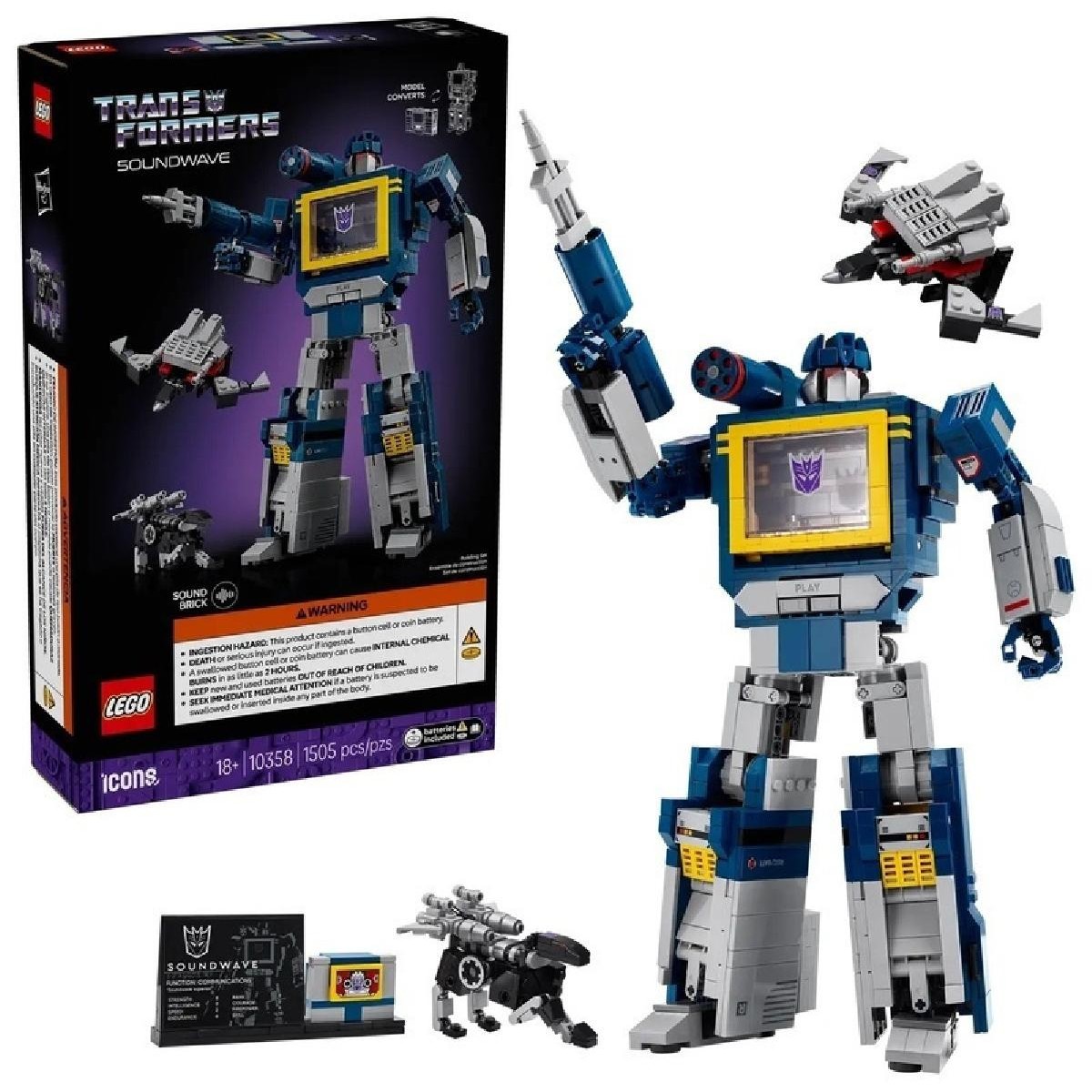 LEGO Icons Transformers Soundwave (10358) LEGO Icons Transformers Soundwave (10358)