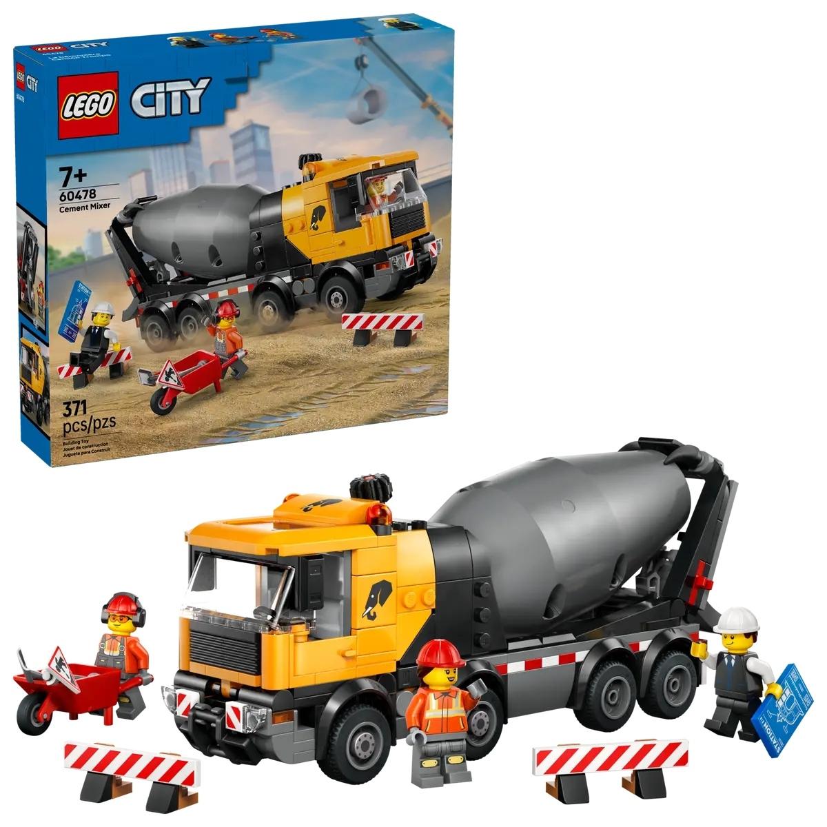LEGO City Cement Mixer (60478)