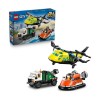 LEGO City Airplane, Service Truck & Hovercraft Remix (60505)