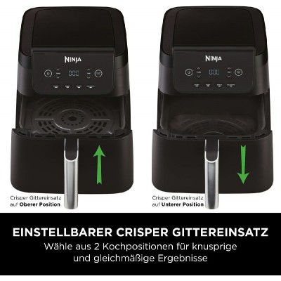 Ninja AF170EU Air Fryer 6.2 lt Φριτέζα Αέρος  2000 watt Black