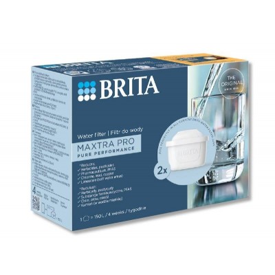 Brita Maxtra+ Pro Pure Water Filter 2 τμχ white (1051753)