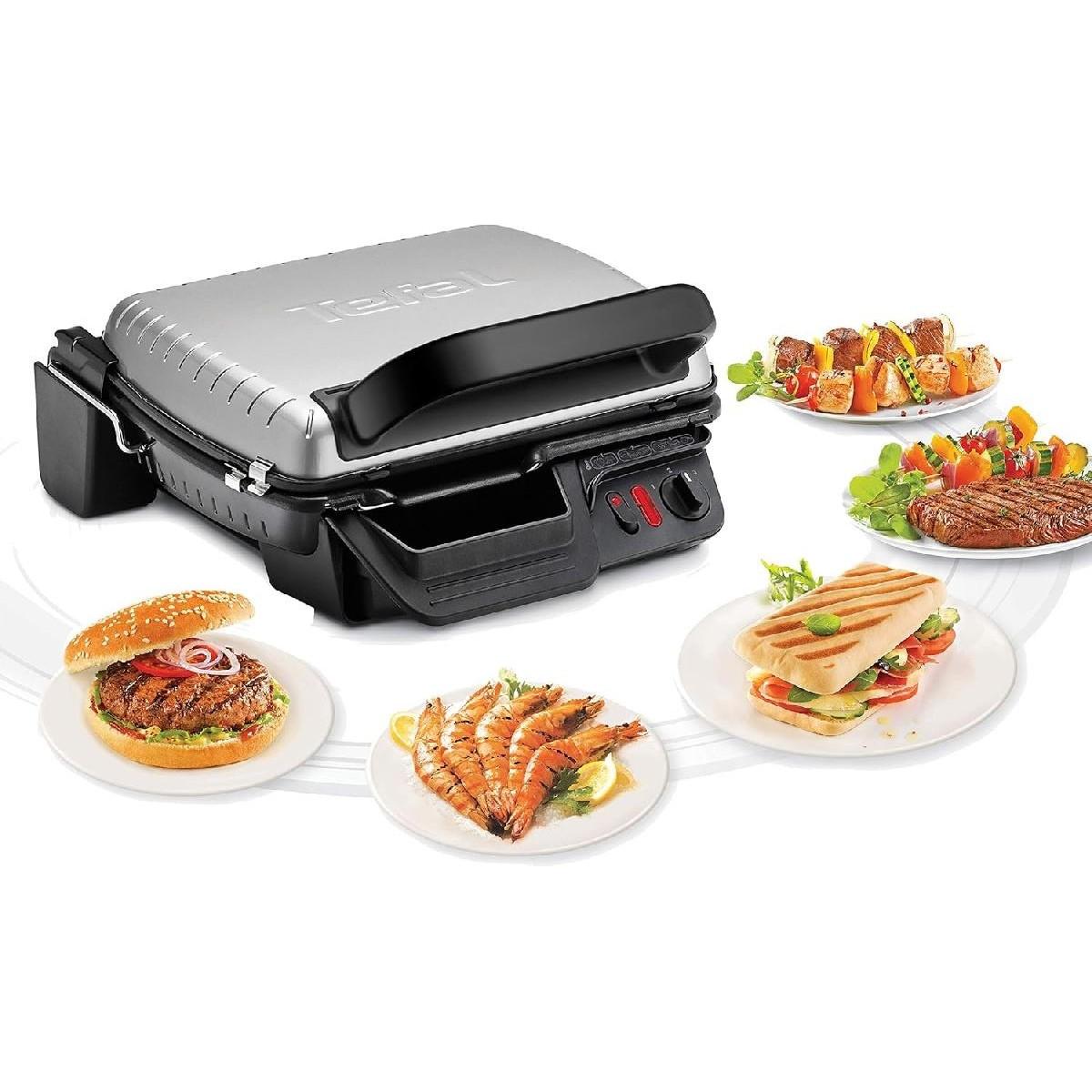 Tefal GC 3060 Contact Grill 3 in 1 Τοστιέρα-Γκριλιέρα 2000 watt silver