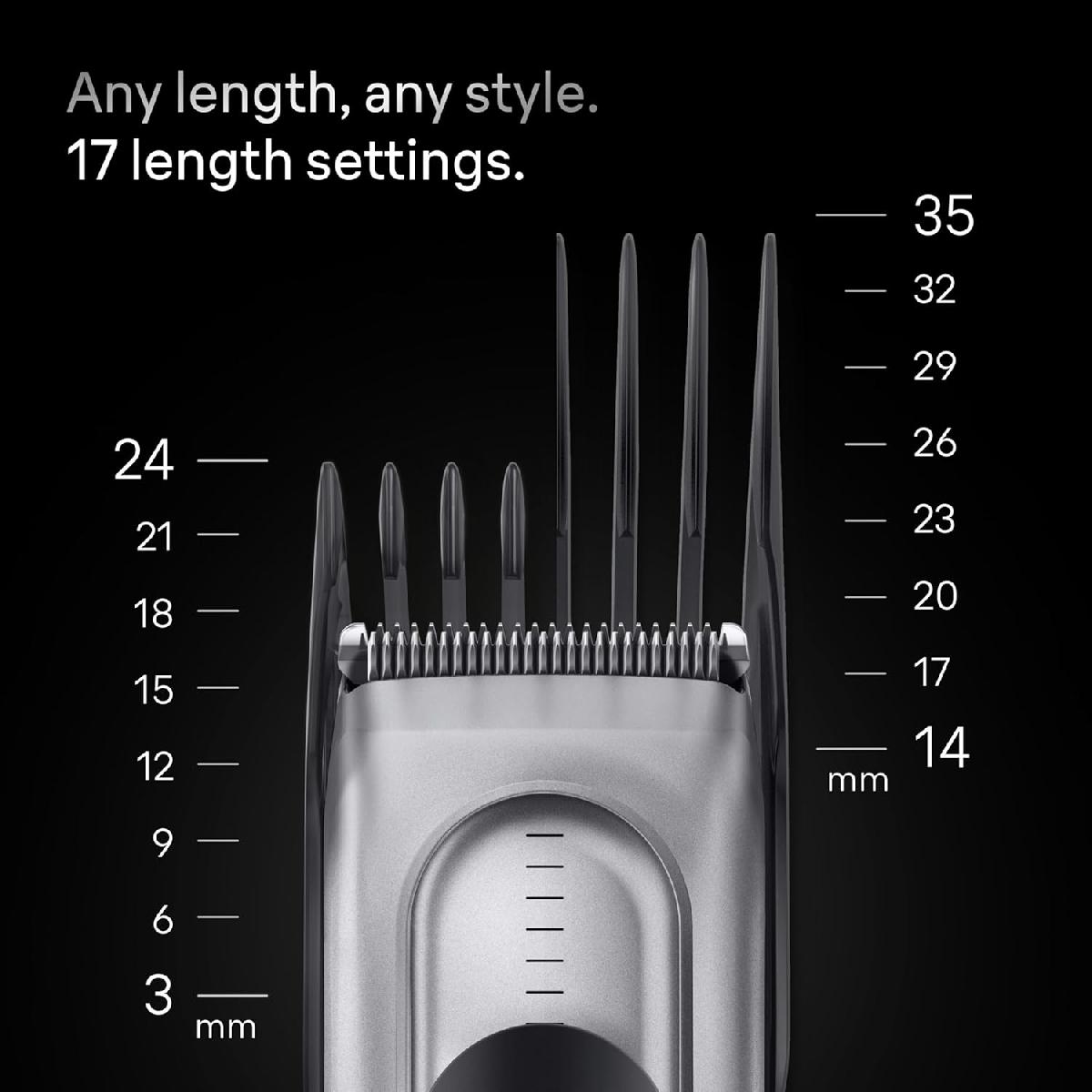 Braun HC7590 Series 7 επαναφορτιζόμενη κουρευτική μηχανή Gray Braun HC7590 Series 7 επαναφορτιζόμενη κουρευτική μηχανή Gray